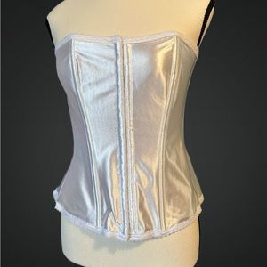 Roselle Adjustable Satin Bridal Bustier - Size L